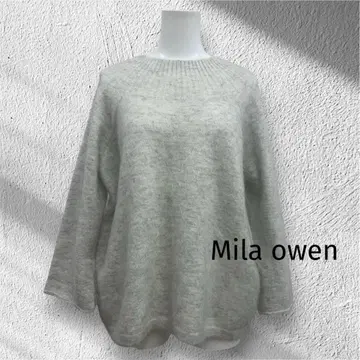 Mila Owen 미라 오웬 니트 모헤어 혼방 풀오버