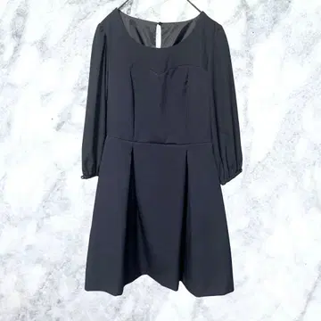 12667 Rew de Rew 원피스 M 네이비 결혼식 경사 드레스