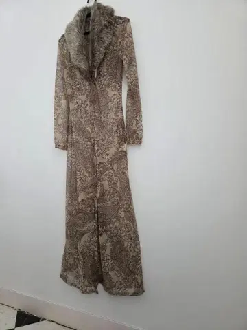 빈티지 가운 코트