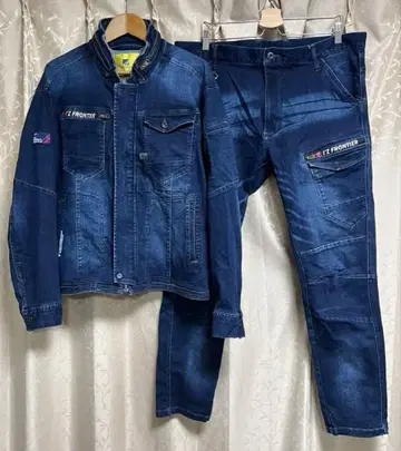 IZ FRONTIER 작업옷 셋업 4XL 허리 101cm