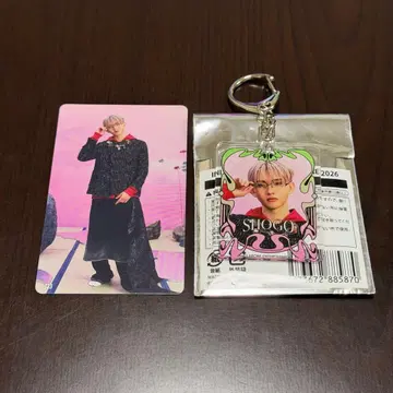 INI 타지마 쇼고 아크릴 키링 트레이딩 카드 123