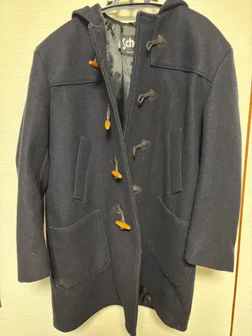 Schott 더플 코트 네이비 42