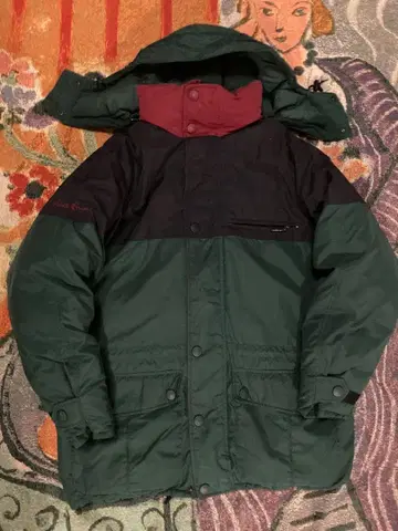 Eddie Bauer 다운 바이컬러