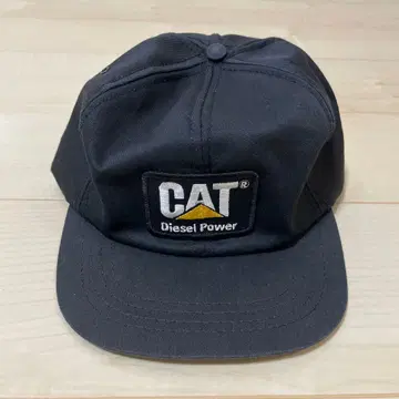CAT 기업 로고 와펜 트래커 캡 USA 제조