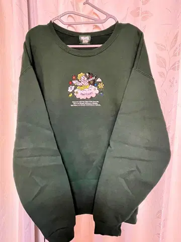 THAT'S LIFE 그린 맨투맨