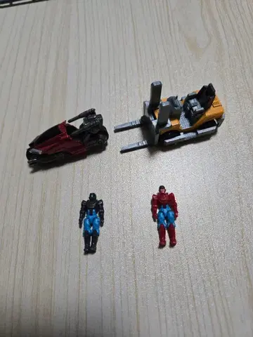 다이아클론 택티컬 그랑더 대원&이륜 전투 차량&비클 세트