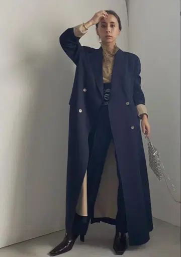 AMERI vintage/매니시 블레이저 코트/사이즈 S