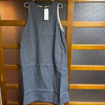 NATURAL LAUNDRY 다크 블루 원피스