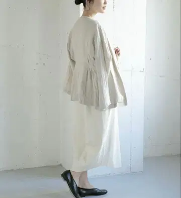 카구레 (KAGURE) sigalm 실크 린넨 헤링본 자켓