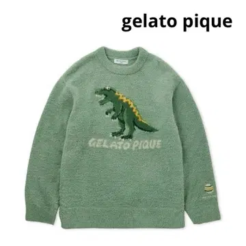 gelato pique [ HOMME ] 파우더 다이너소어 자카드 풀오버