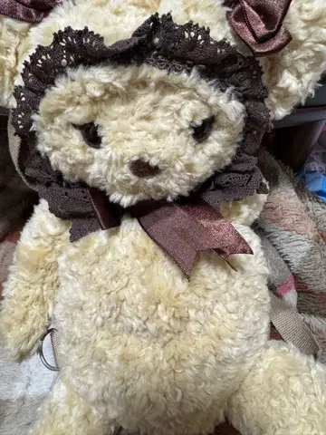 곰쿠미야 백팩 미니 밀크티