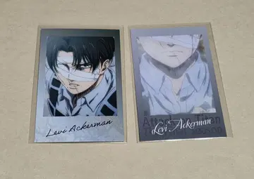 진격의 거인 리바이 인스턴트 사진풍 브로마이드 세트