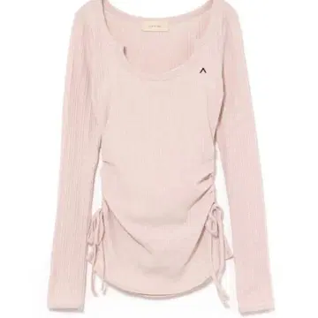 Lala shirring ribbon tops