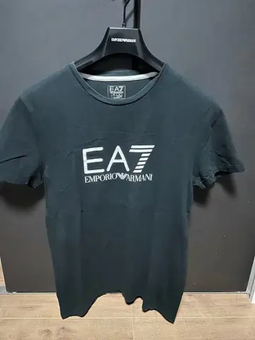 EA7 Emporio Armani 블랙 T셔츠 L