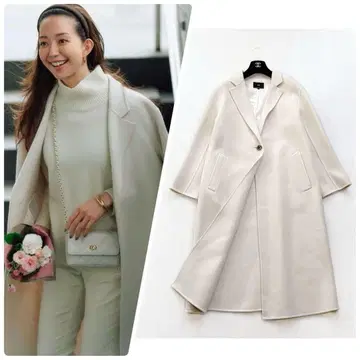 [ 23구 ] 미사용 새상품 정가 6.9만 울 리버 롱 코트 체스터 코트