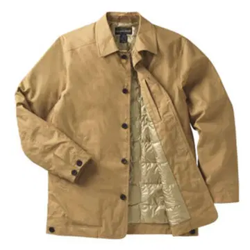 몽벨 mont-bell 캔버스 컨트리 다운 자켓 S 베이지