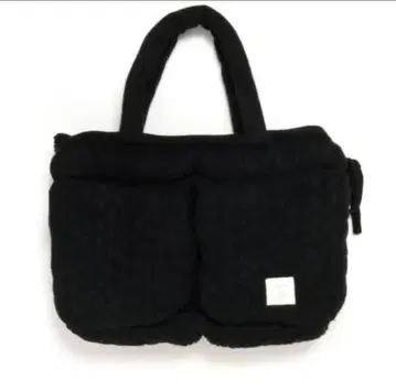 [ 최저가 ] andmary Mary 퀼팅 니트 백 블랙