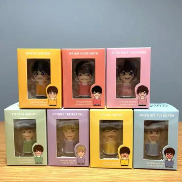 나니와단시 손가락 인형 7체 세트