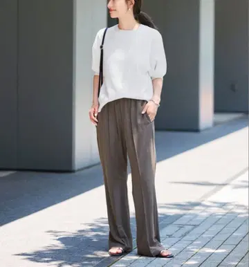 컷 플레어 팬츠 40