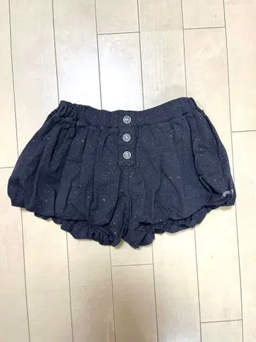 HTH 라메 숏팬츠 블랙