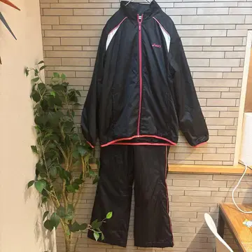 asics 아식스 여성용 윈드 브레이커 나일론 자켓 셋업