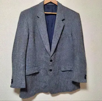 해리스 트위드 트위드 자켓 그레이 계열