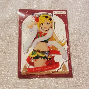 아이돌 마스터 후지모토 리나 아크릴 스탠드 크리스마스 선물