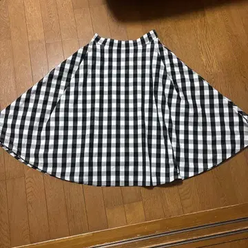 MASSE MENSH 깅엄 체크 마쎄멘슈