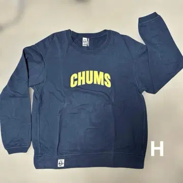 Chums 참스 트레이닝복 맨투맨 아웃도어 크루넥 네이비 컬러