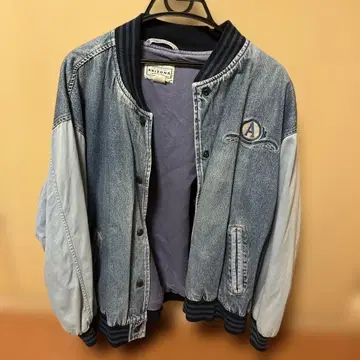 ARIZONA 데님 바시티 자켓