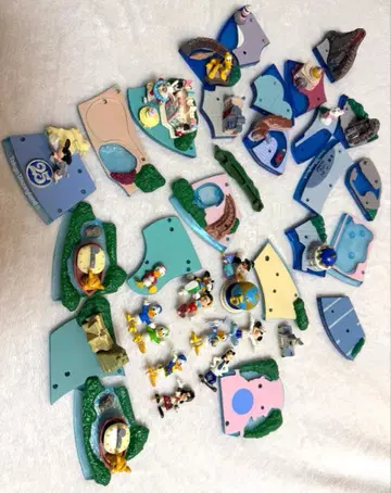 도쿄 디즈니랜드 디오라마 피규어 장미