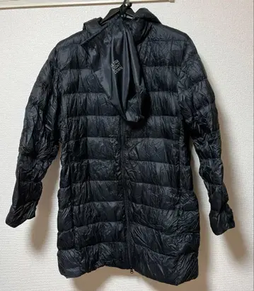 [ 새상품급 ] 유니클로 울트라 라이트 다운 코트 XL 블랙