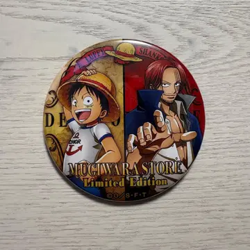 원피스 캔 배지 루피 샹크스 시크릿