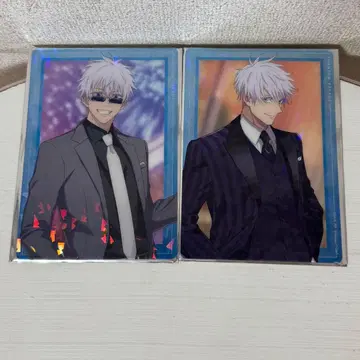 주술회전 팬텀 퍼레이드 환영야행본점 클리어 카드 고죠 사토루 2개 세트