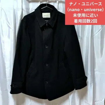 나노 유니버스 테크 멜톤 싱글 코트 L 사이즈 블랙