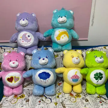 케어베어 봉제 인형 6개 세트