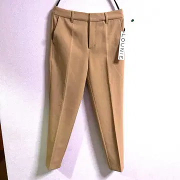 LOUNIE 베이지 계열 캐주얼 팬츠 M