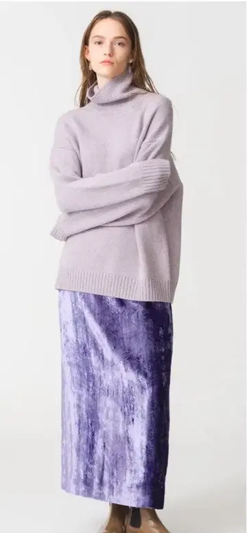 BOWTE 벨로아 스커트 론 헤르만 별주