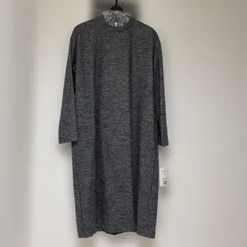 MANO MANO 그레이 체크 무늬 원피스 사이즈 40