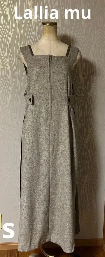 Lallia mu 라리아무 오버롤 스커트 원피스