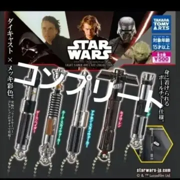 STAR WARS 라이트세이버 다이캐스트 컬렉션 전 5종 컴프