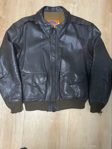 Cooper cooper A-2 플라이트 자켓 사이즈 42R 브라운