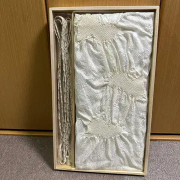 화이트 오비 장식 천, 허리띠 포함