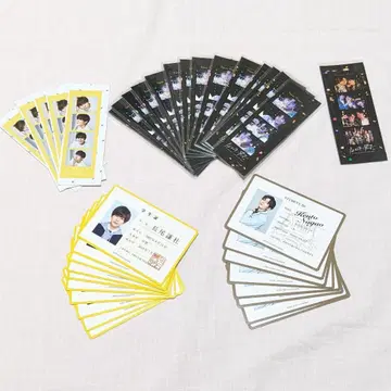 나니와단시 나가오 켄토 포토 카드 학생증 라이브 굿즈