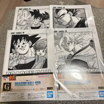 제일복권 드래곤볼 40th 그 두 번째 G상 클리어 파일 4종류