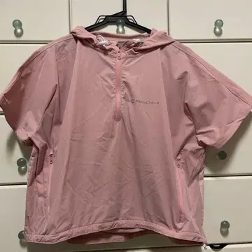 FEELCYCLE 핑크 후드티