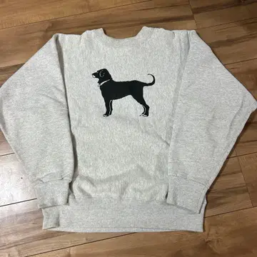 90s USA제 The Black Dog 리버스 위브 맨투맨 L 사이즈