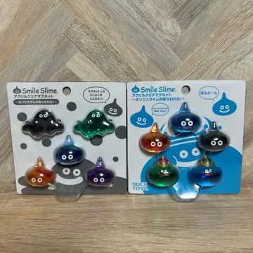 드래곤 퀘스트 슬라임 아크릴 클리어 마그넷 2종 세트