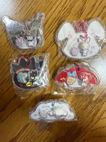 패키지 참 초코보로 산리오 5개 세트