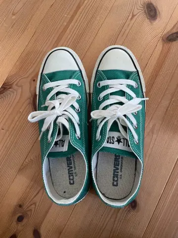 CONVERSE ALL STAR 그린 로우컷